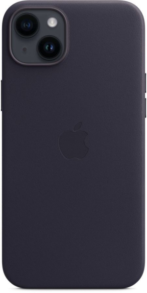 Купить  Apple iPhone 14 Plus Leather Case with MagSafe, ink (MPPC3FE-A)-1.jpg